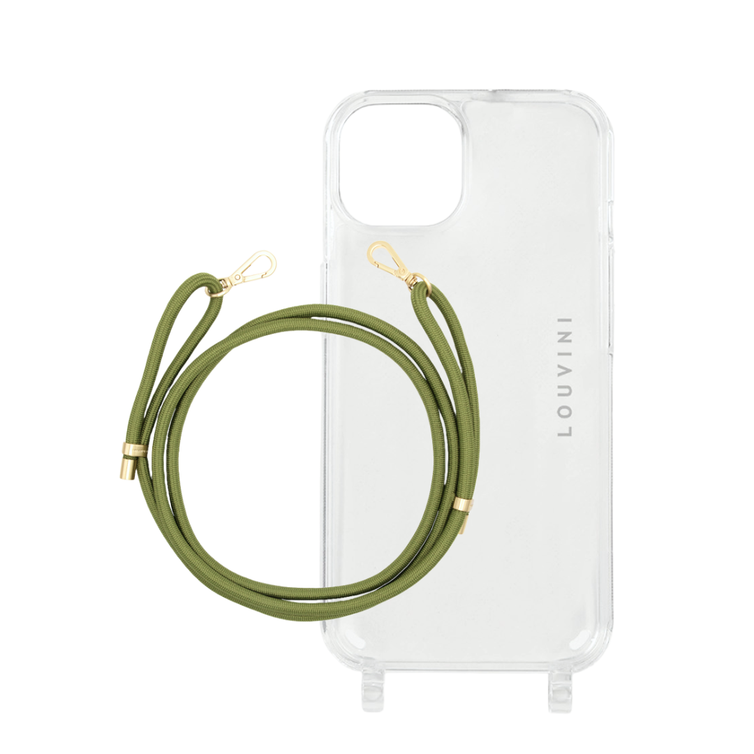 Charlie iPhone Case & Tessa Khaki Cord (New)