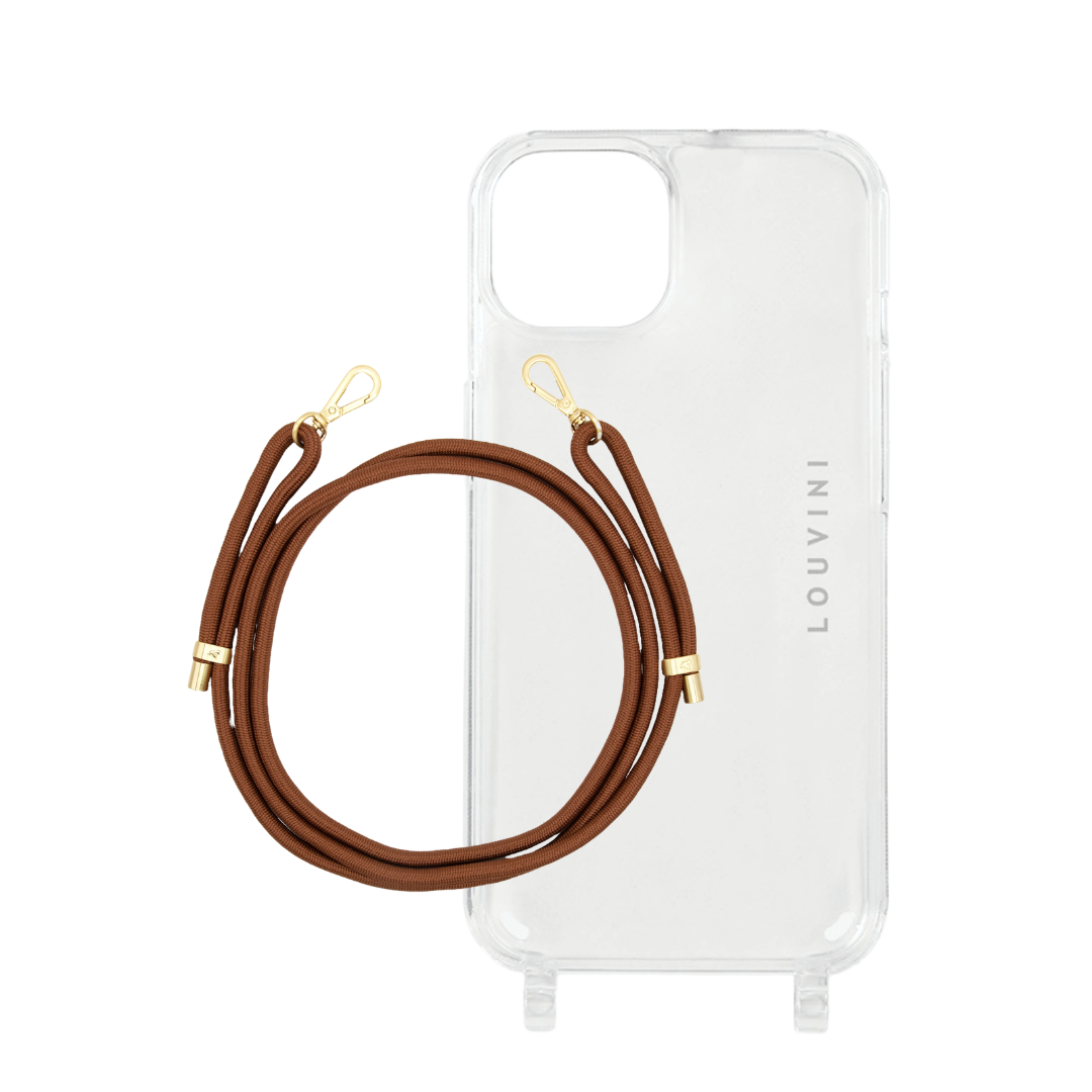 Charlie iPhone Case & Tessa Brown Cord (New)