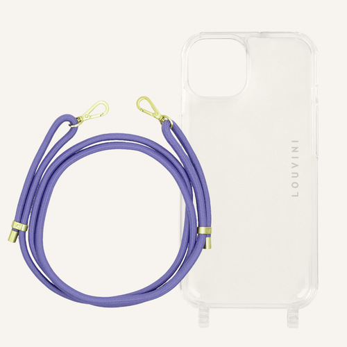 Charlie iPhone Case & Tessa Purple Cord (New)