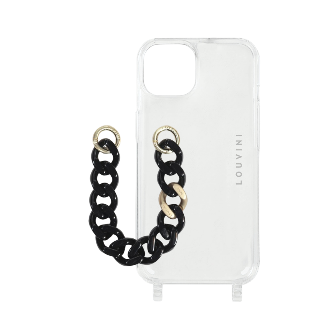 Charlie iPhone Case & Petit Zoe Black chain