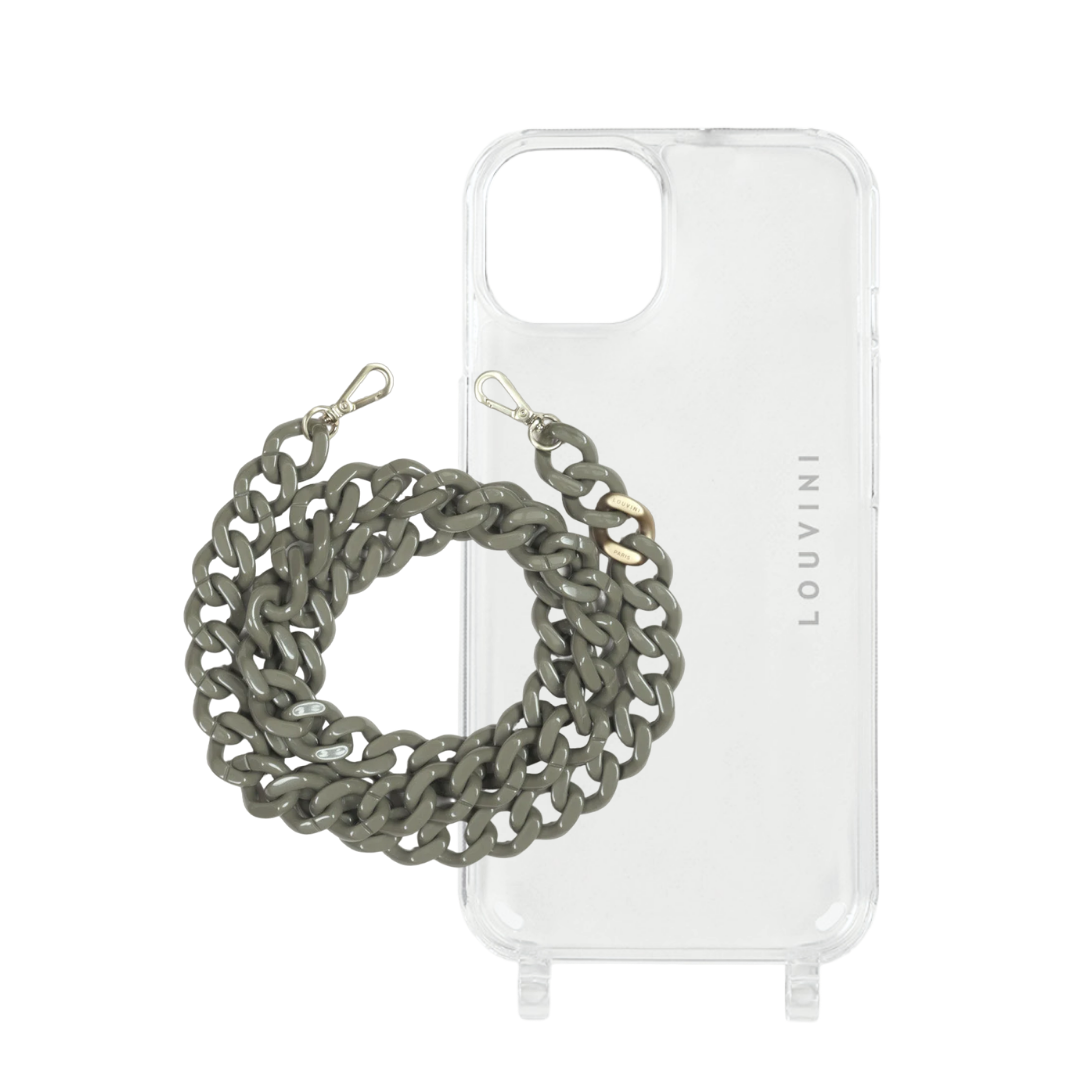 Charlie iPhone Case & Zoe Khaki Chain