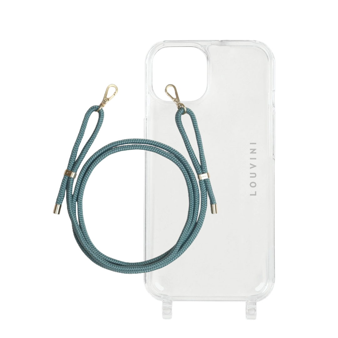 Charlie iPhone Case & Tessa Blue-Turquoise Cord