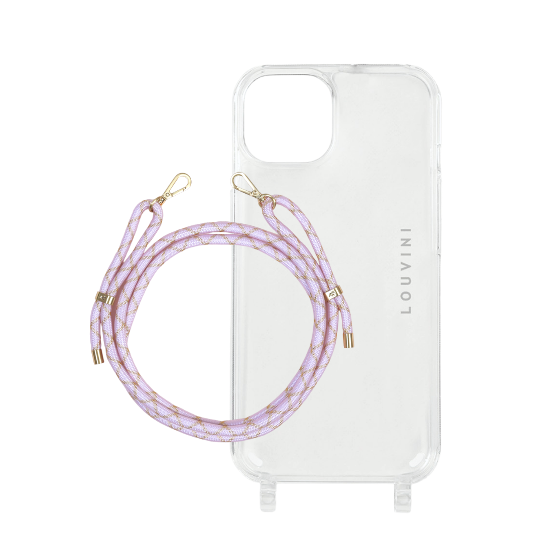 Charlie iPhone Case & Tessa Pink-gold Cord