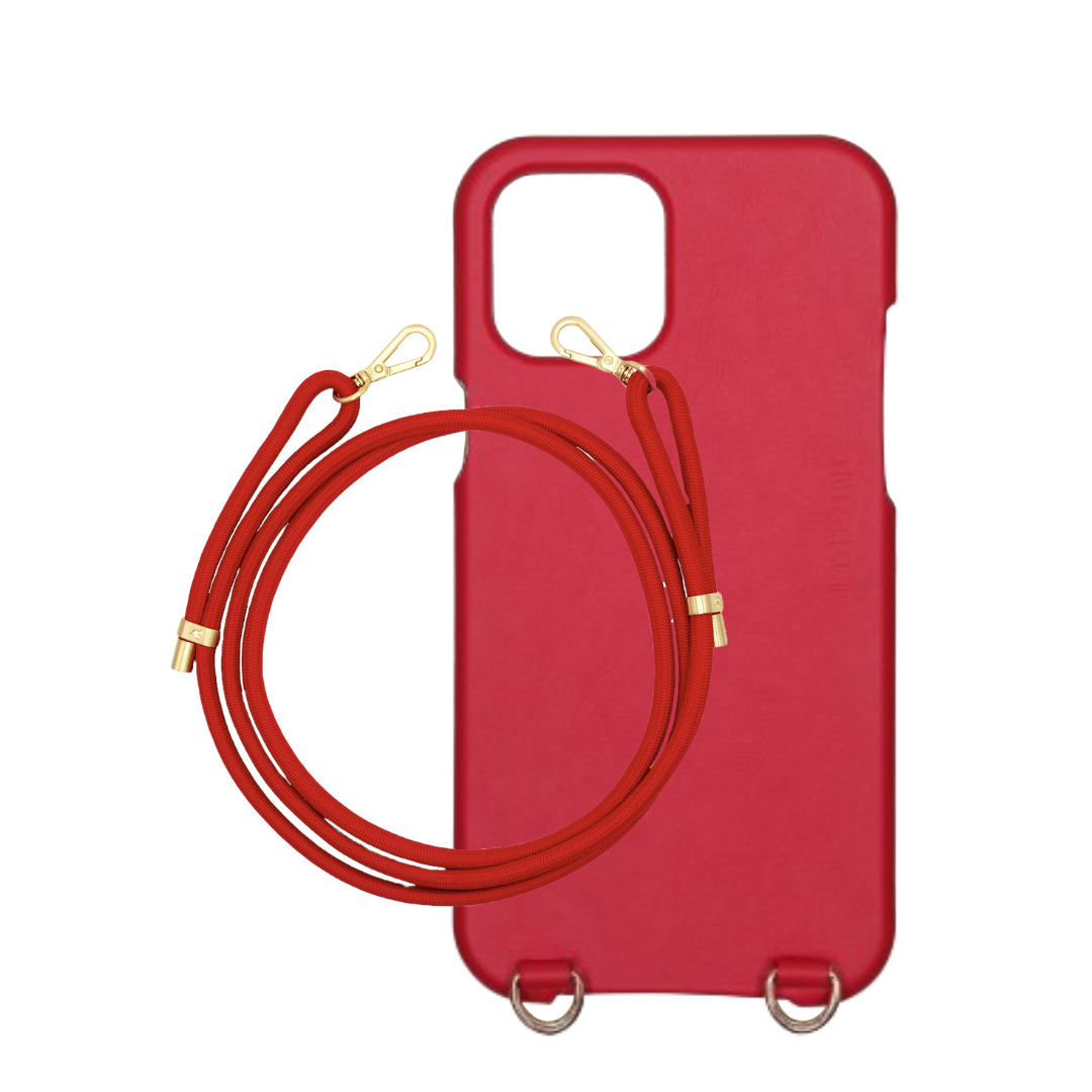 Iphone Max Case Magsafe Red & Tessa Red Cord