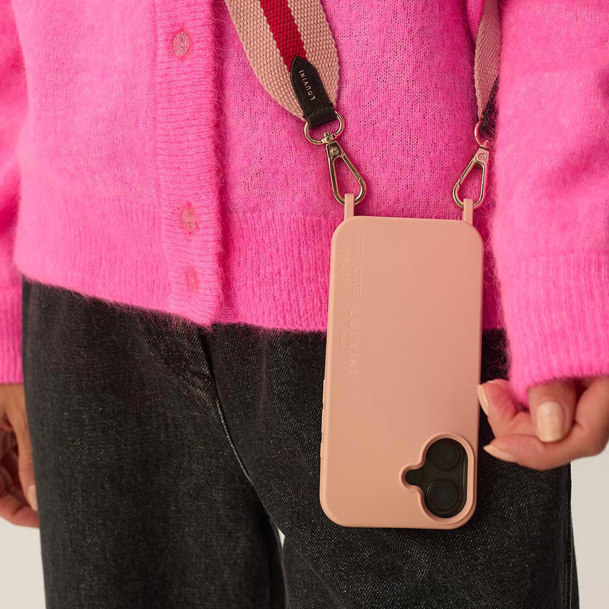 iPhone MagSafe Case with Rings MILO x Des Petits Hauts - Pink