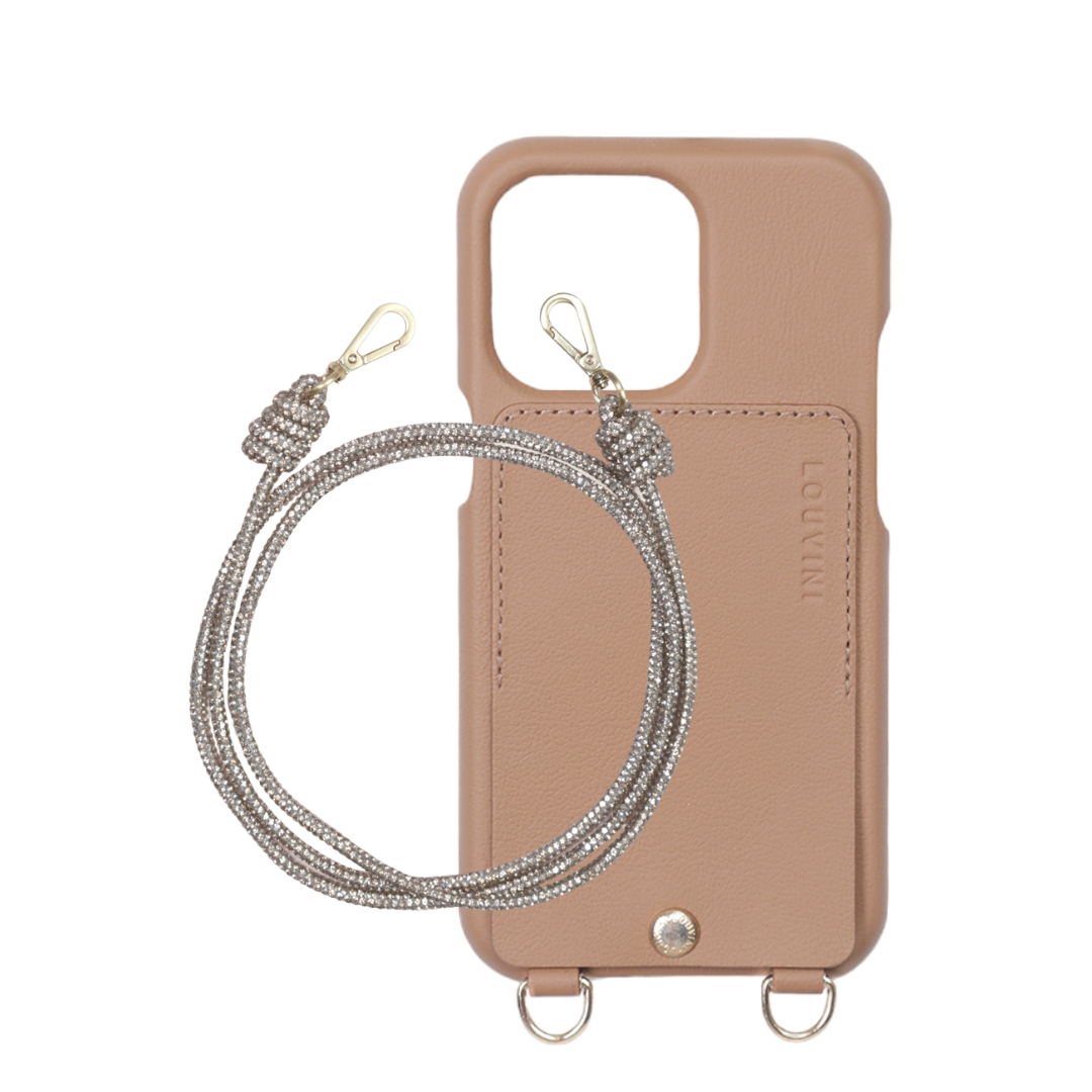 LOU Leather Case & KIM Gold Cord