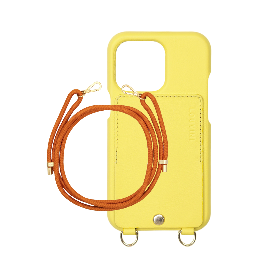 Lou Yellow Case & Tessa Orange New Cord