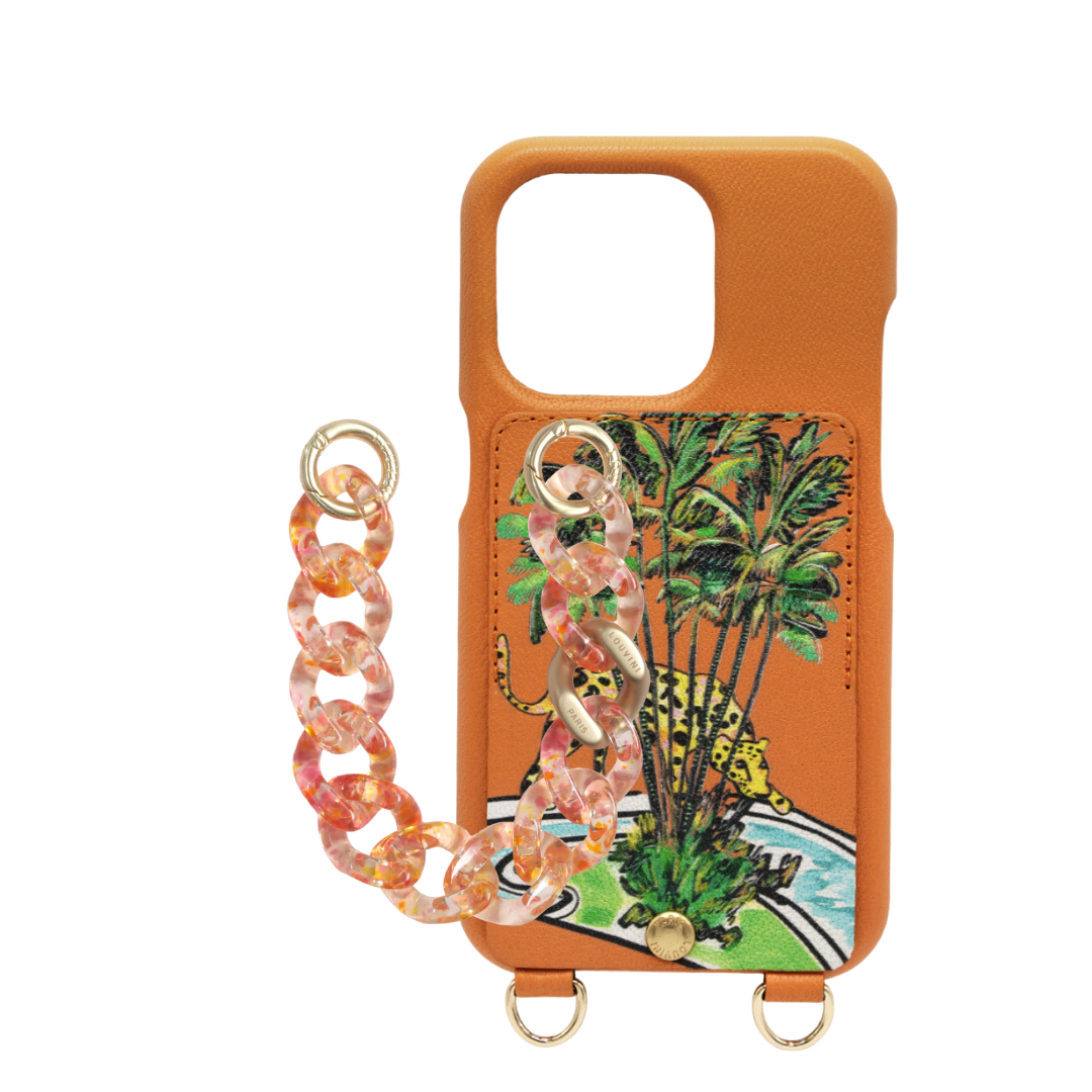 LOU x Filipe Jardim Orange Case & PETIT ZOE Sunrise Chain