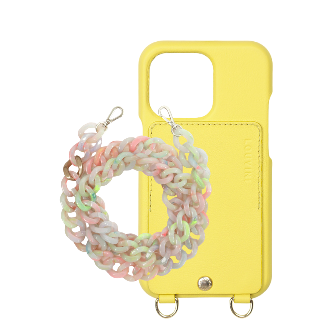 Lou Yellow Case & Zoe Neon Chain