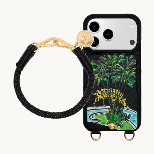 iPhone Case LOU x Filipe Jardim Black & PETIT KIM Black Bracelet