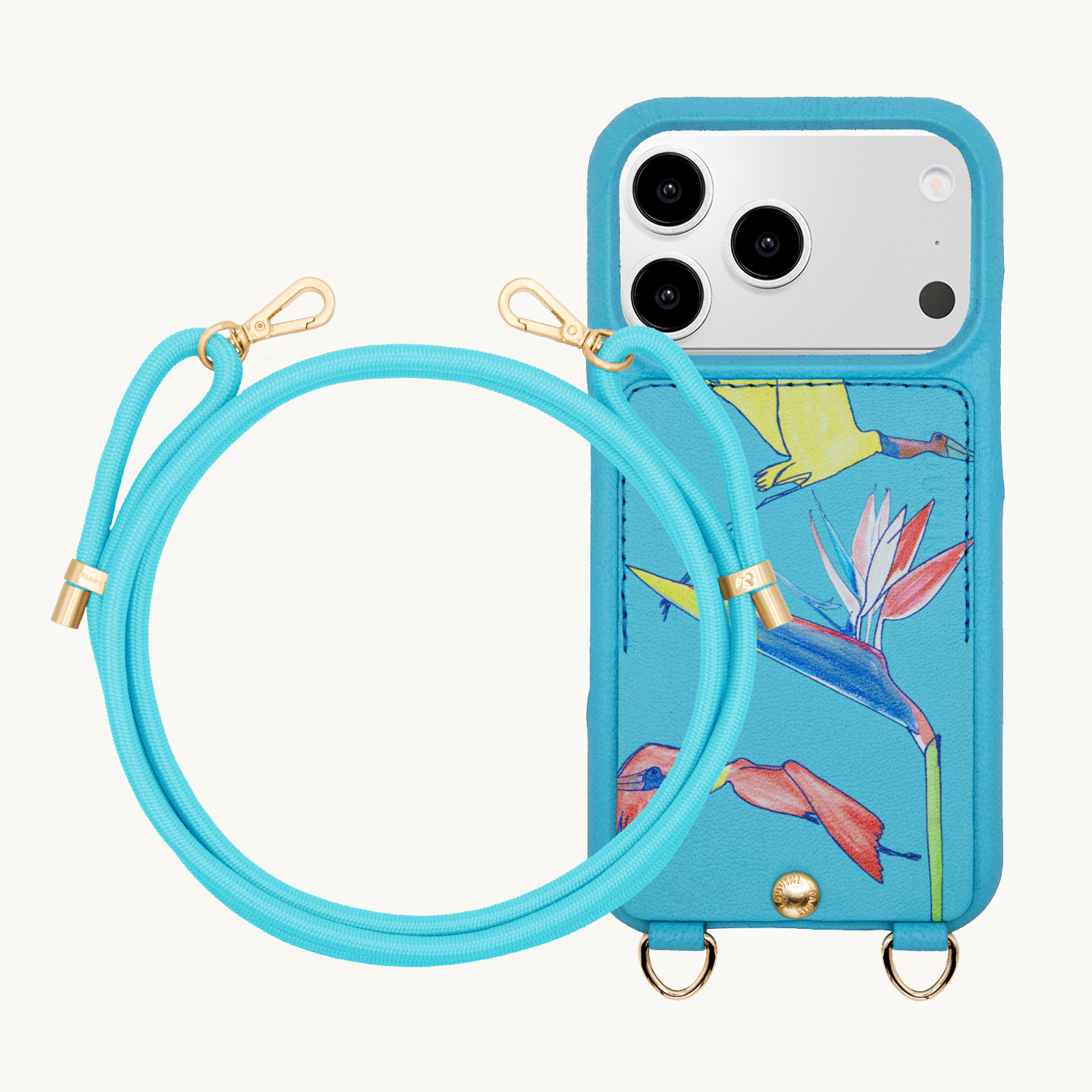 LOU x Filipe Jardim Turquoise Case & TESSA Turquoise Cord