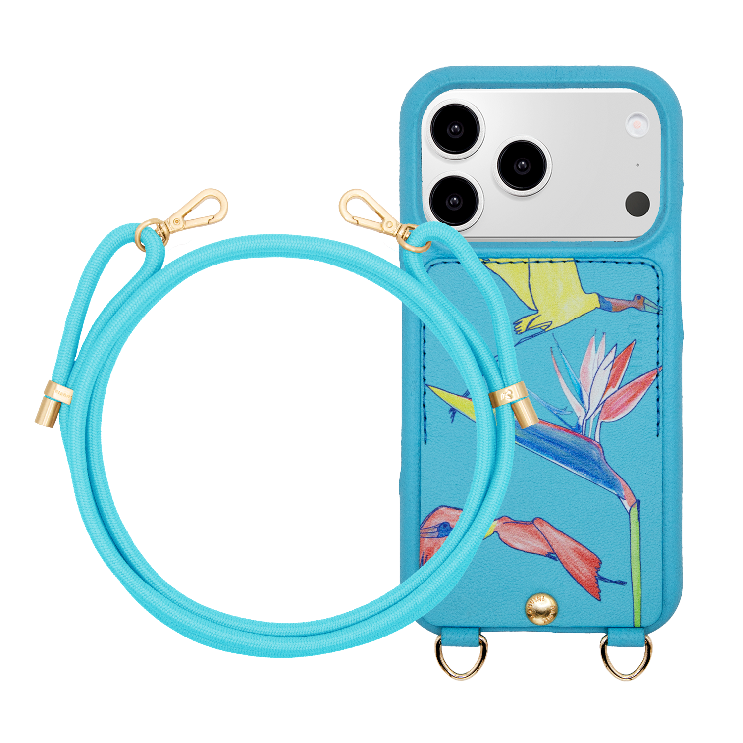 LOU x Filipe Jardim Turquoise Case & TESSA Turquoise Cord