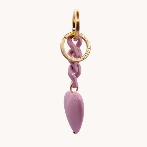 GRAND COEUR KEY RING - Antique Pink