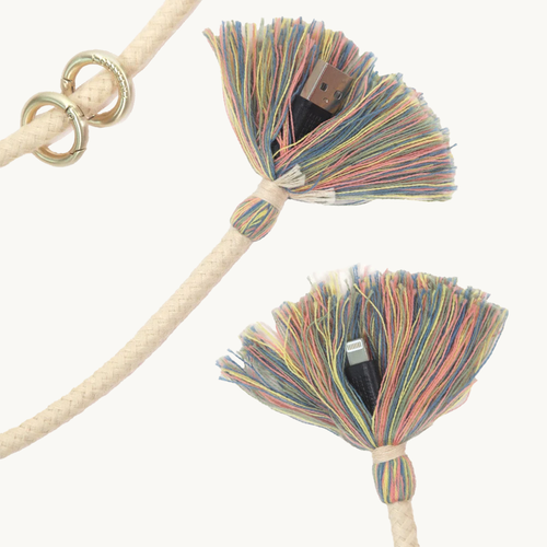 KAIA USB Strap - Natural-Multicolor