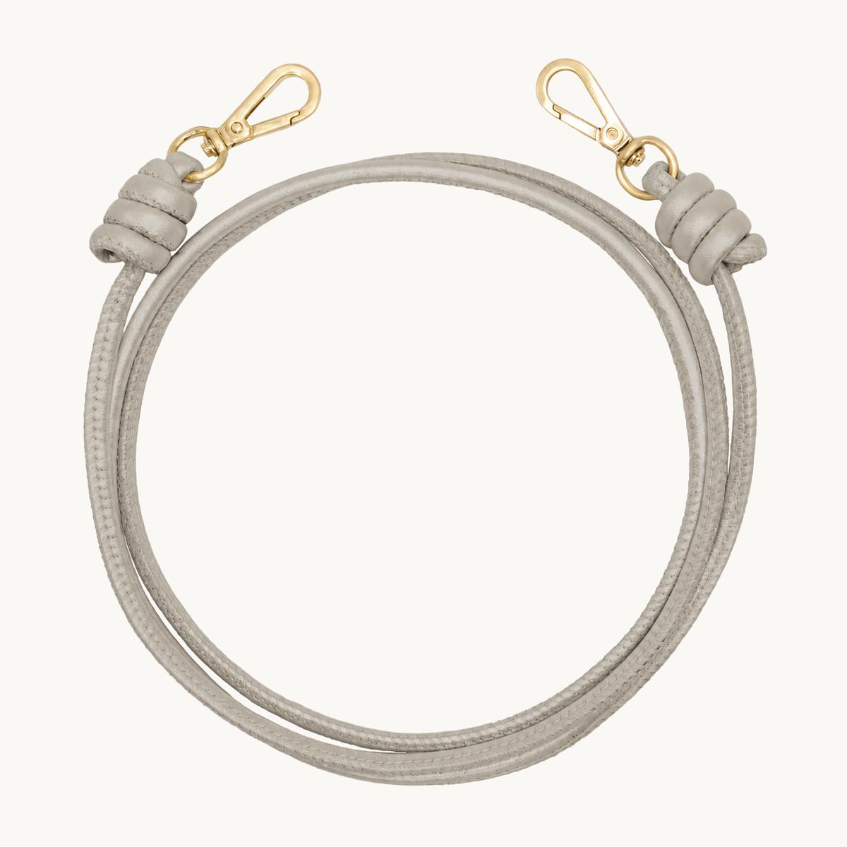 KATE Leather Phone Cord - Ecru
