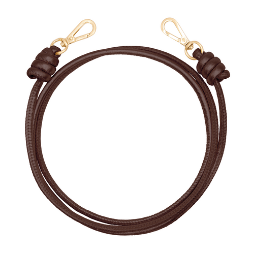 Leather cord KATE - Brown  