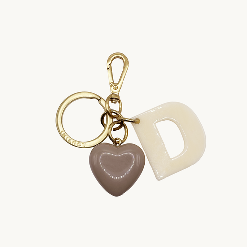 KEY RING - LOVE LETTER D