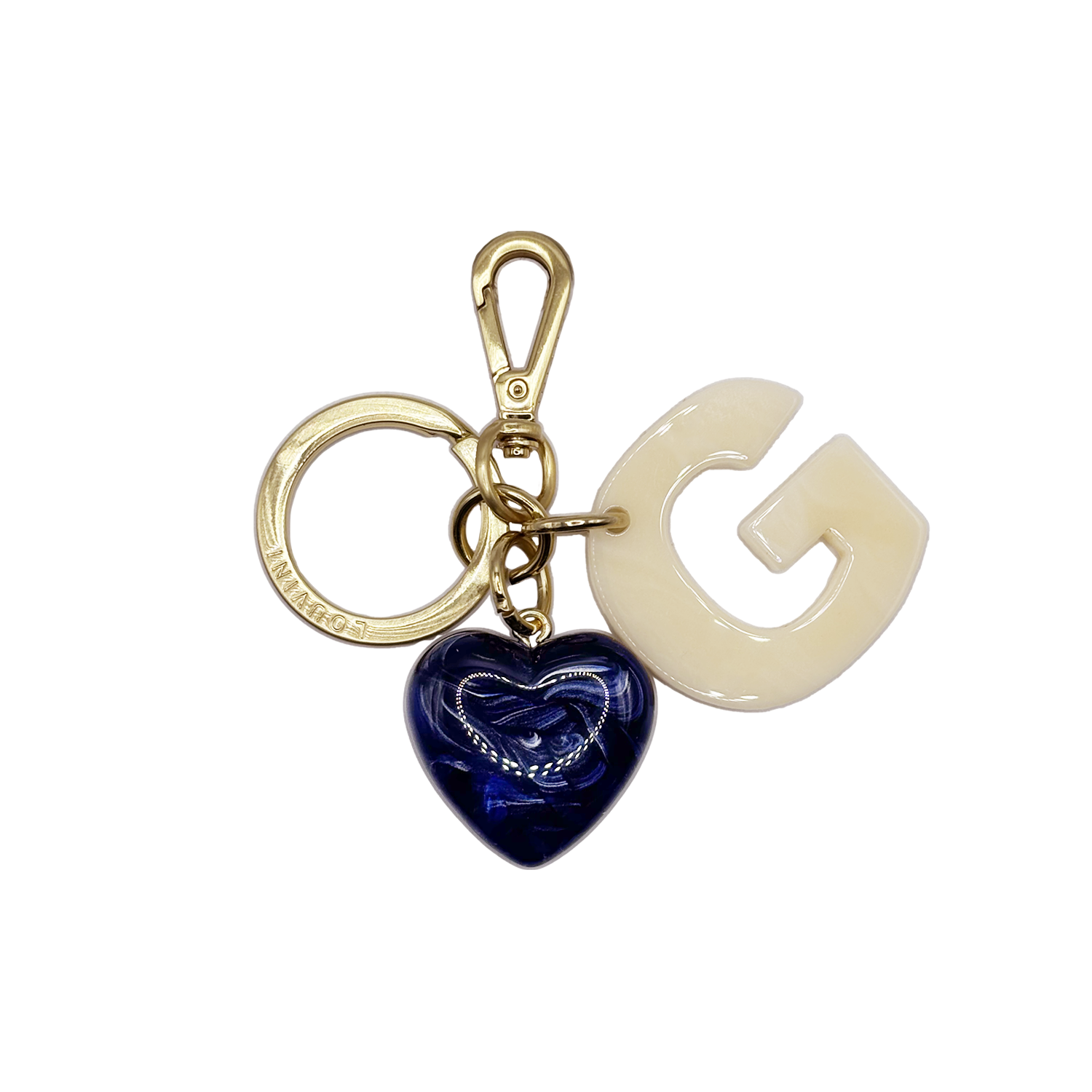 KEY RING - LETTRE D'AMOUR G