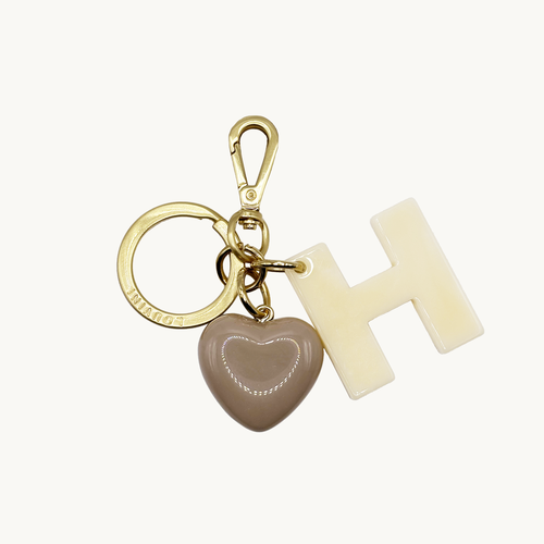 KEY RING - LETTRE D'AMOUR H
