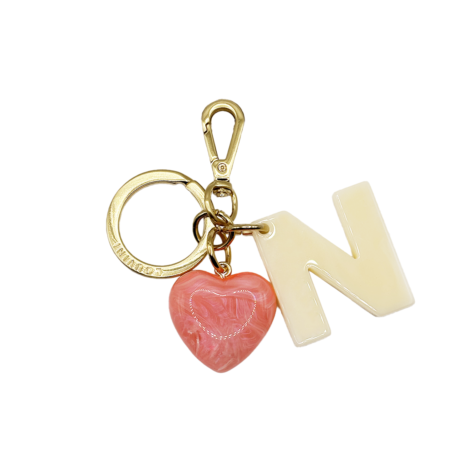 KEY RING - LETTRE D'AMOUR N