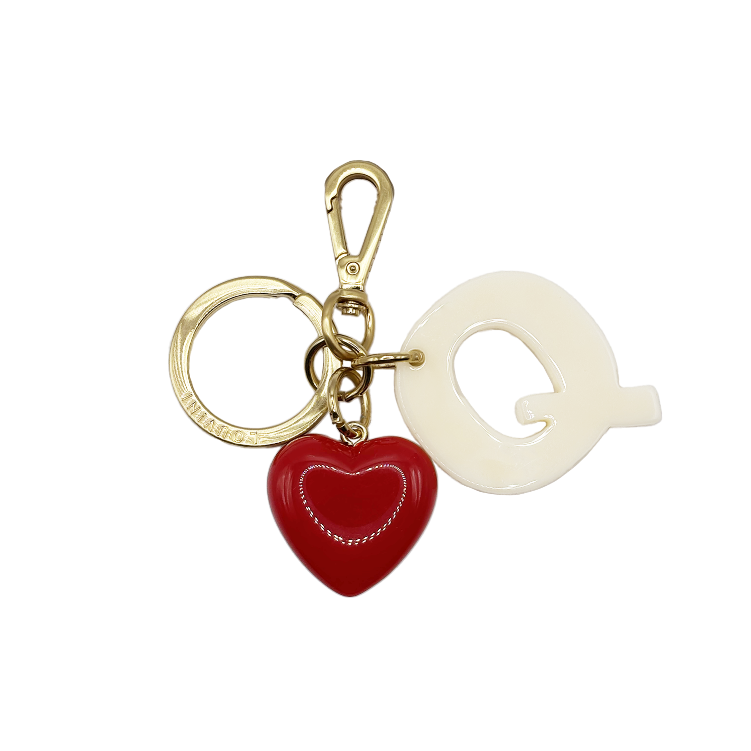  KEY RING - LETTRE D'AMOUR Q