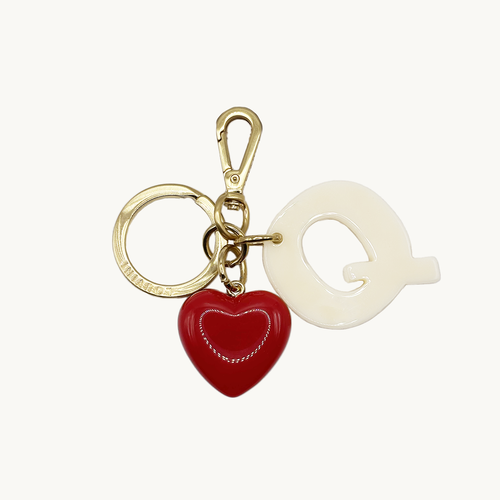  KEY RING - LETTRE D'AMOUR Q