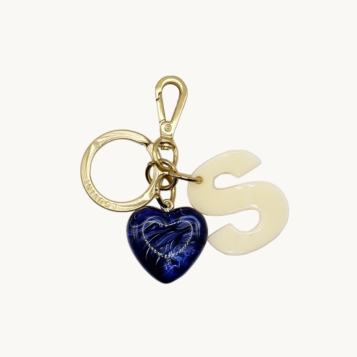 KEY RING - LETTRE D'AMOUR S