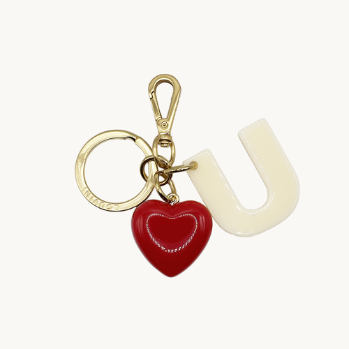 KEY RING - LETTRE D'AMOUR U