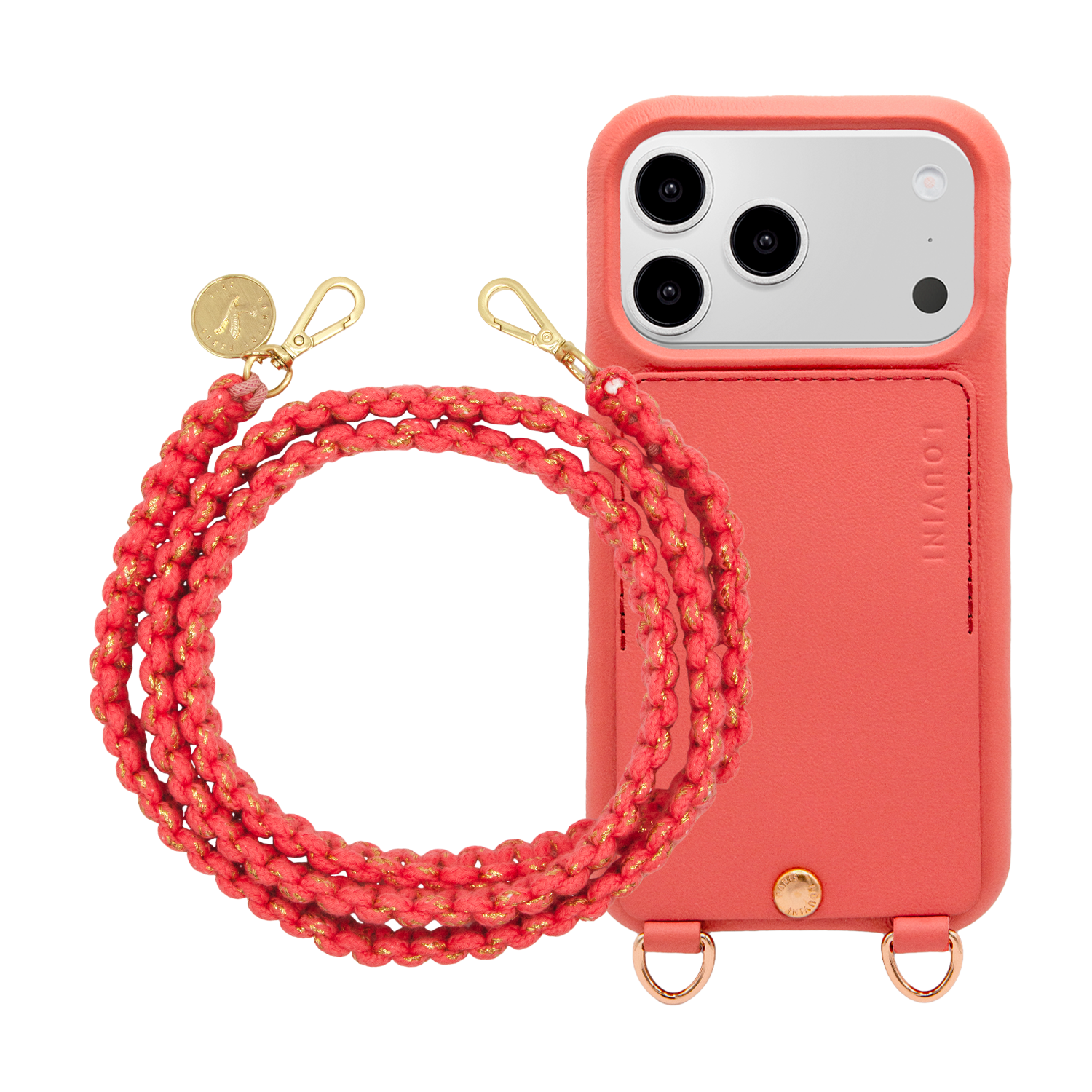 Lou Blush Case & Pink Palma Cord