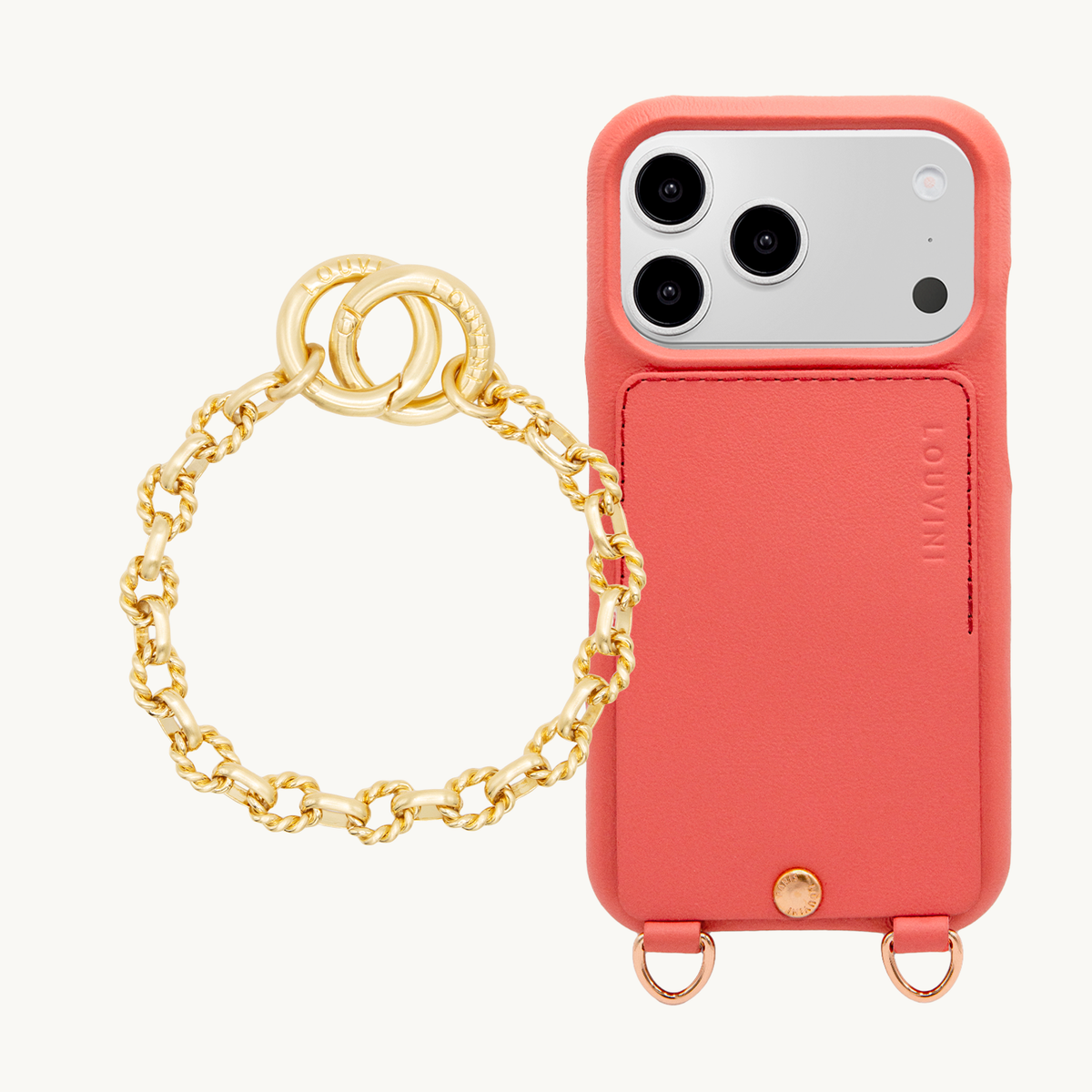 LOU Blush iPhone Case & Bracelet PETIT LUCKY NAKED
