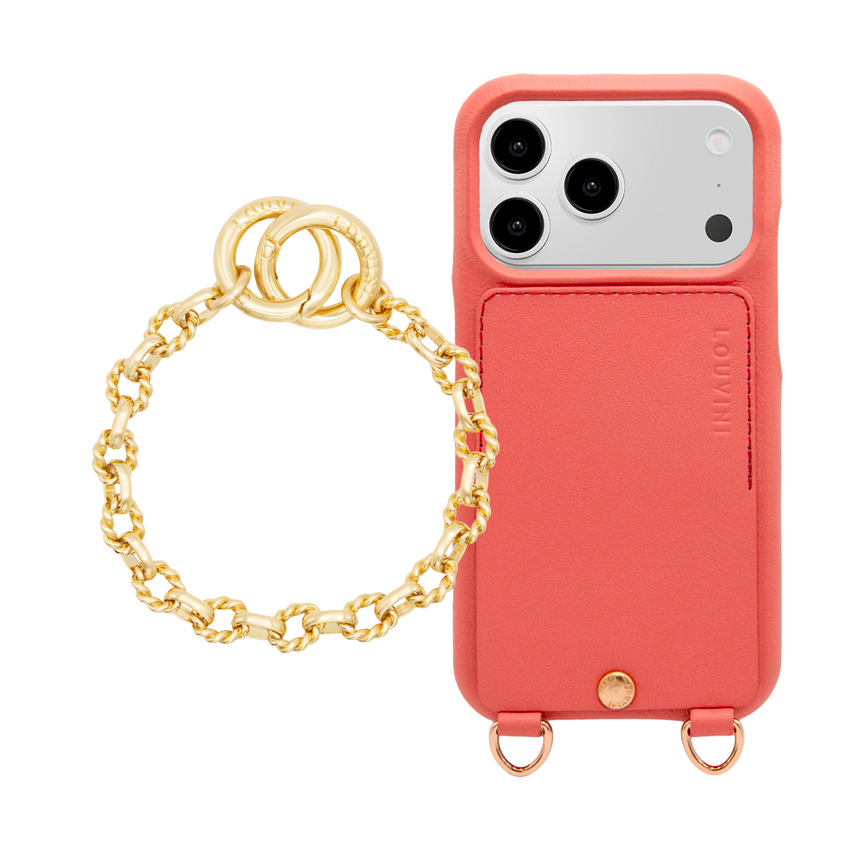 LOU Blush iPhone Case & Bracelet PETIT LUCKY NAKED