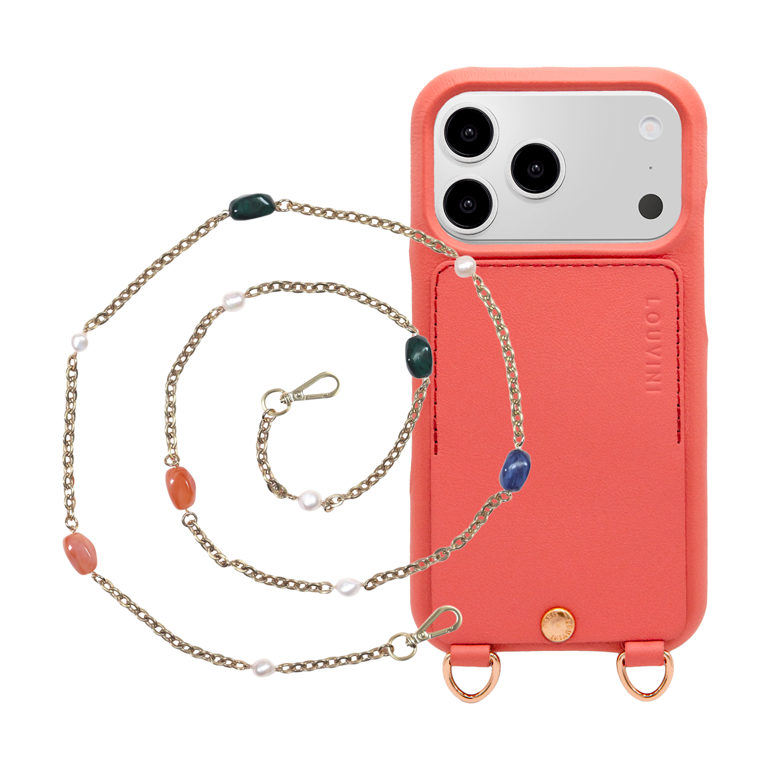 Lou Blush Case & Ysa Chain