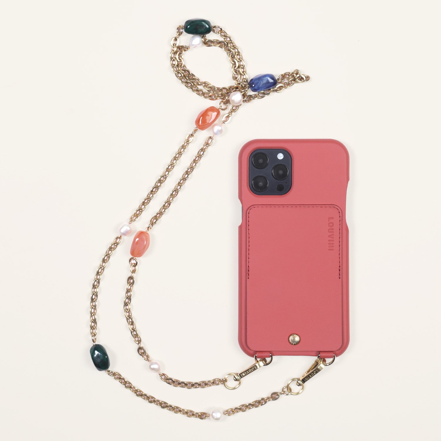 Lou Blush Case & Ysa Chain