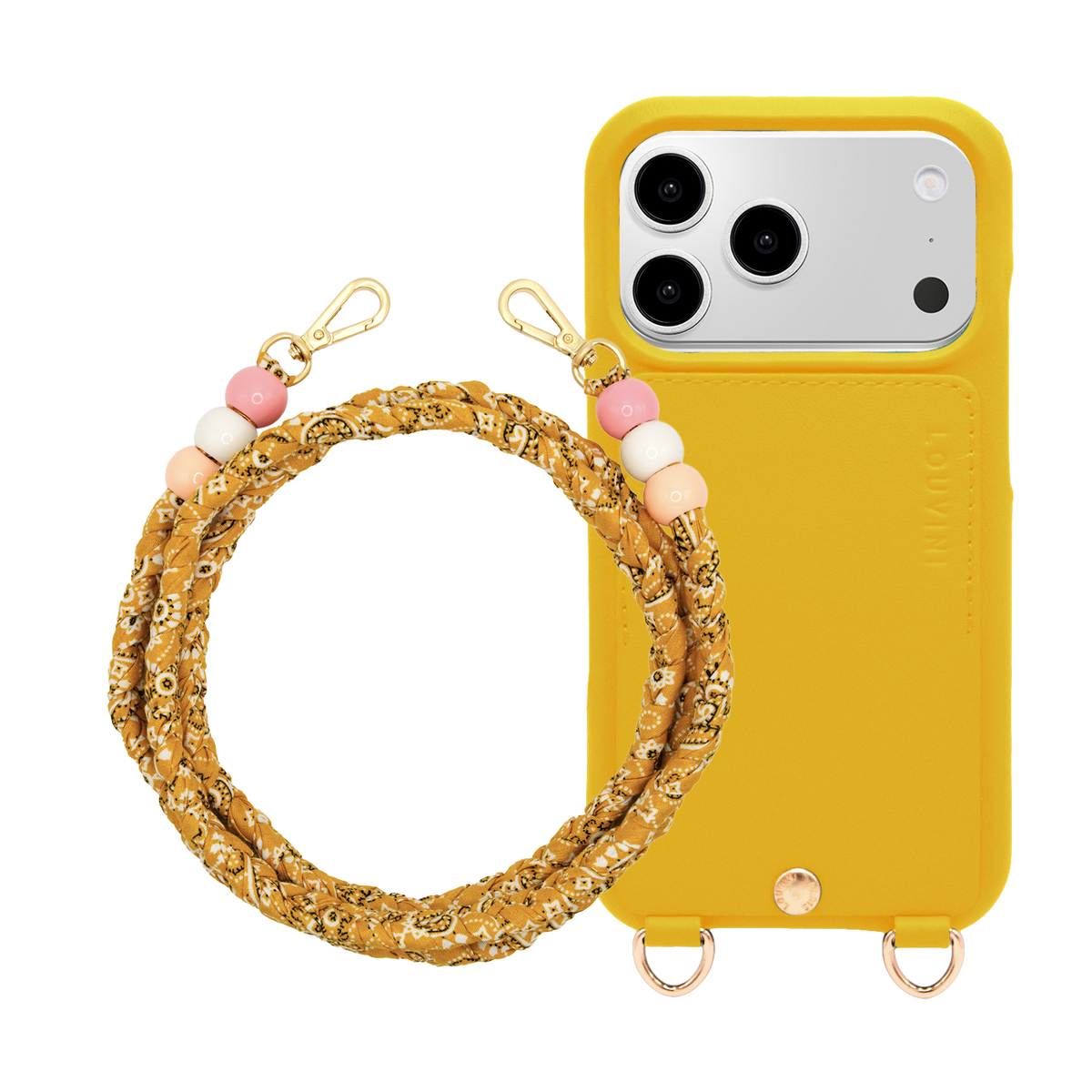 LOU Yellow iPhone Case & Cord ARIZONA Yellow