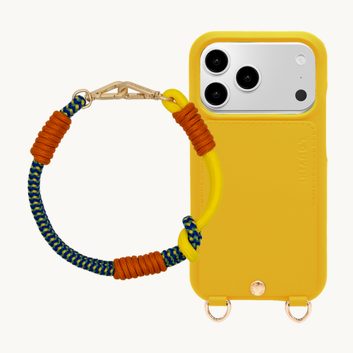 LOU Yellow iPhone Case & LAYLA x PETIT TESSA Bracelet - Yellow Navy