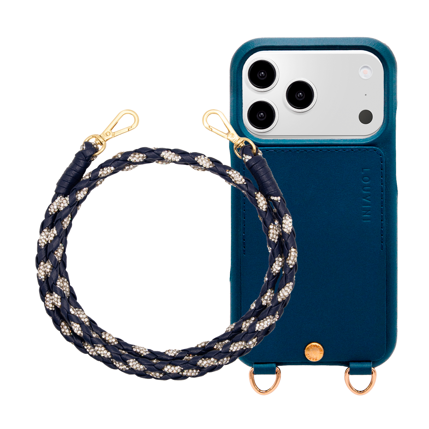 LOU iPhone Case Navy & KYLIE Cord Navy