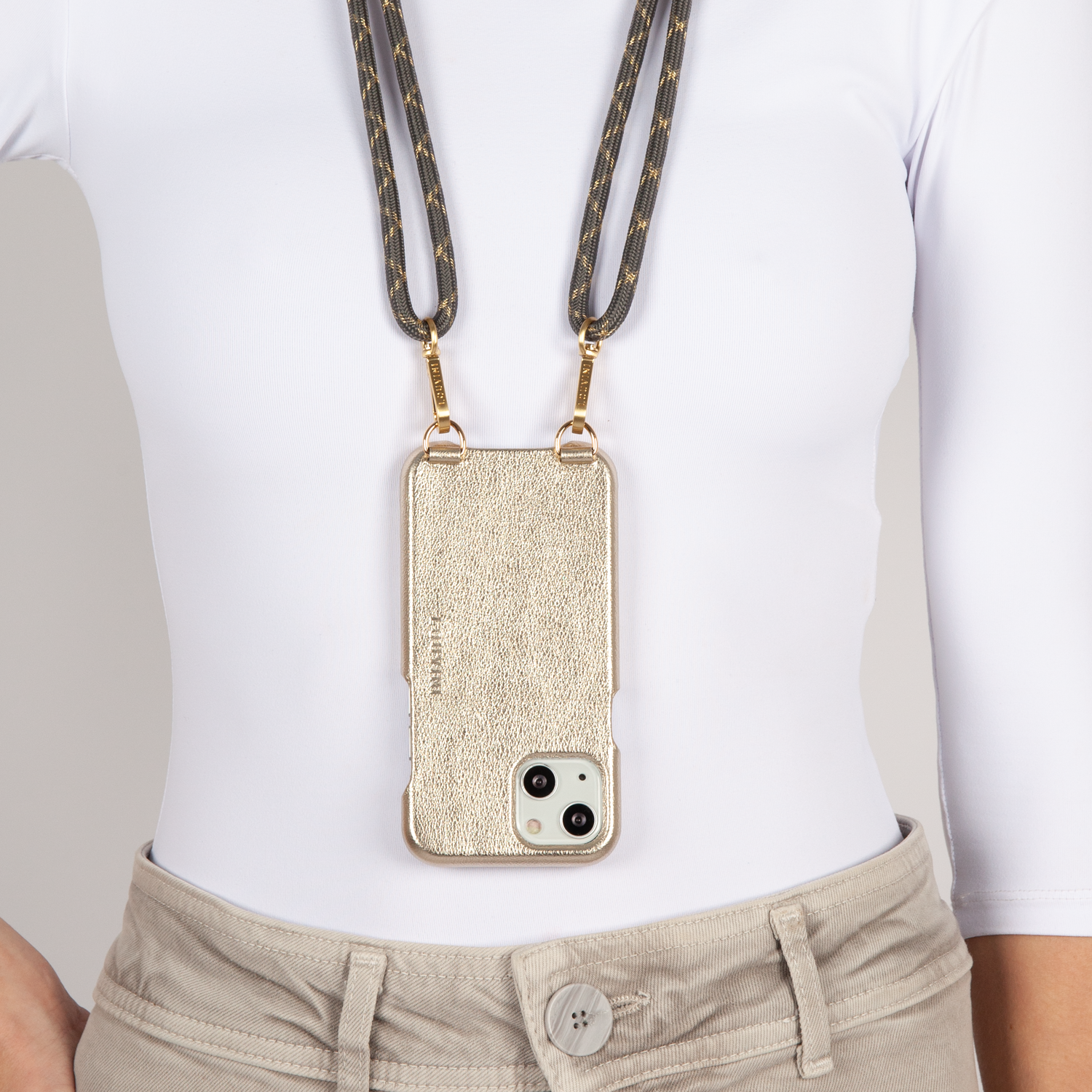 LEATHER IPHONE CASE PETIT LOU (Iphone 12 & 13 mini)