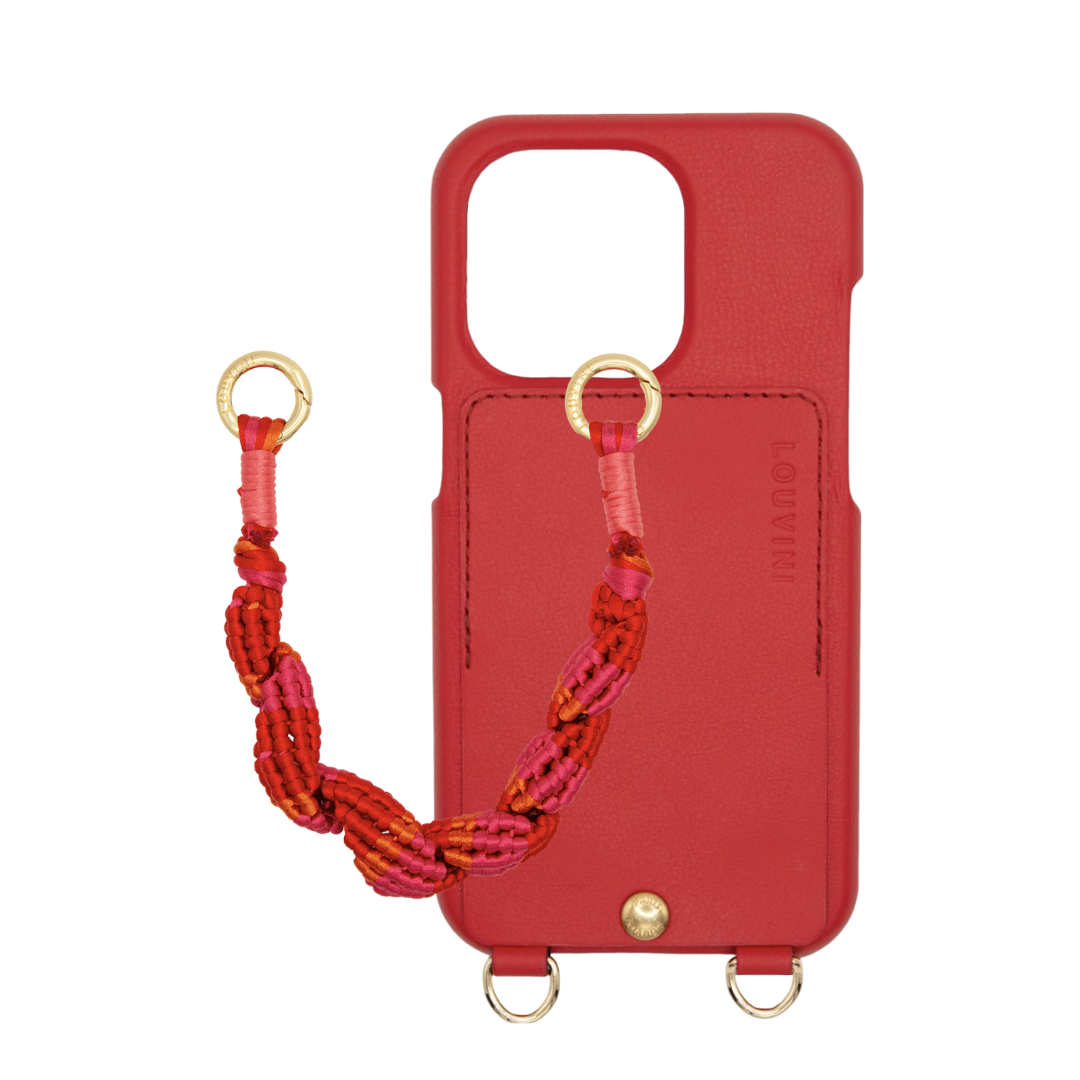 Lou Case Red & LAYLA x YASSS Fuchsia Woven Cord