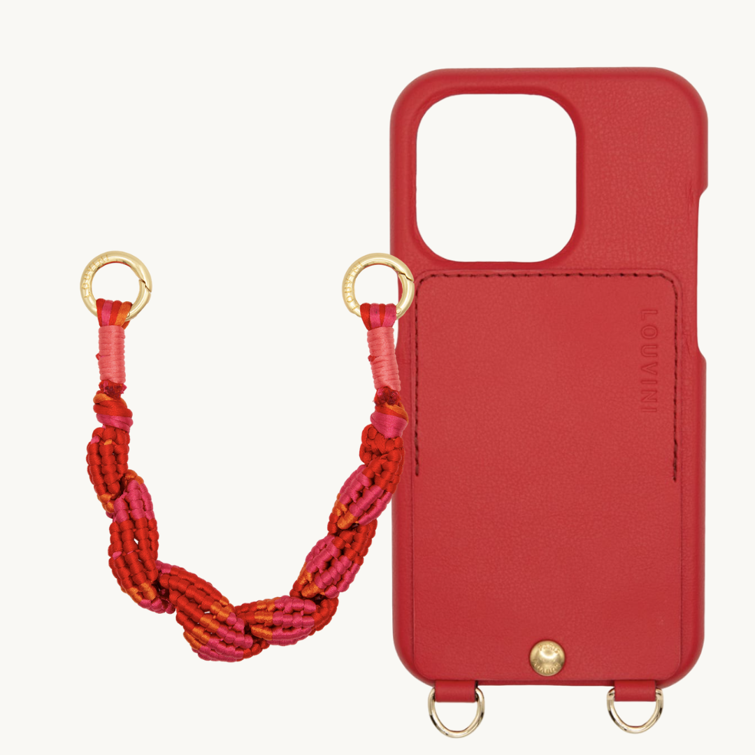 Lou Case Red & LAYLA x YASSS Fuchsia Woven Cord