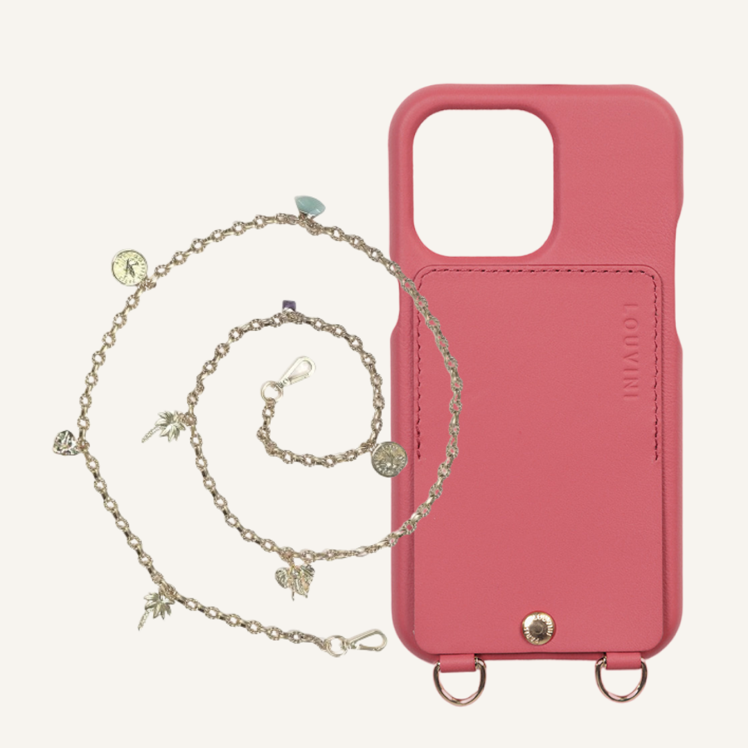 Lou Blush Case & Lucky Chain