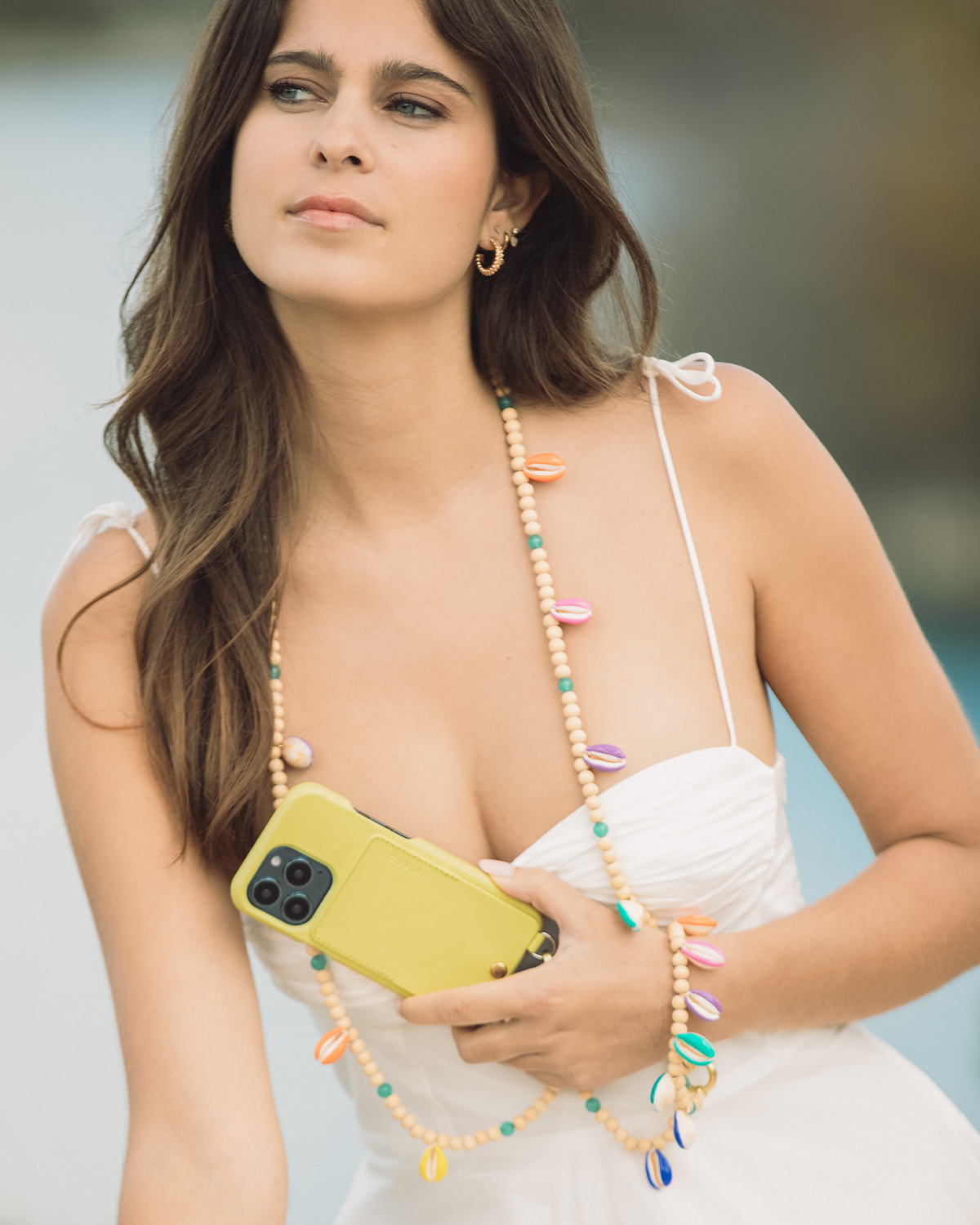 Charlie Case (Samsung) & Moana Multicolor Shell Chain 