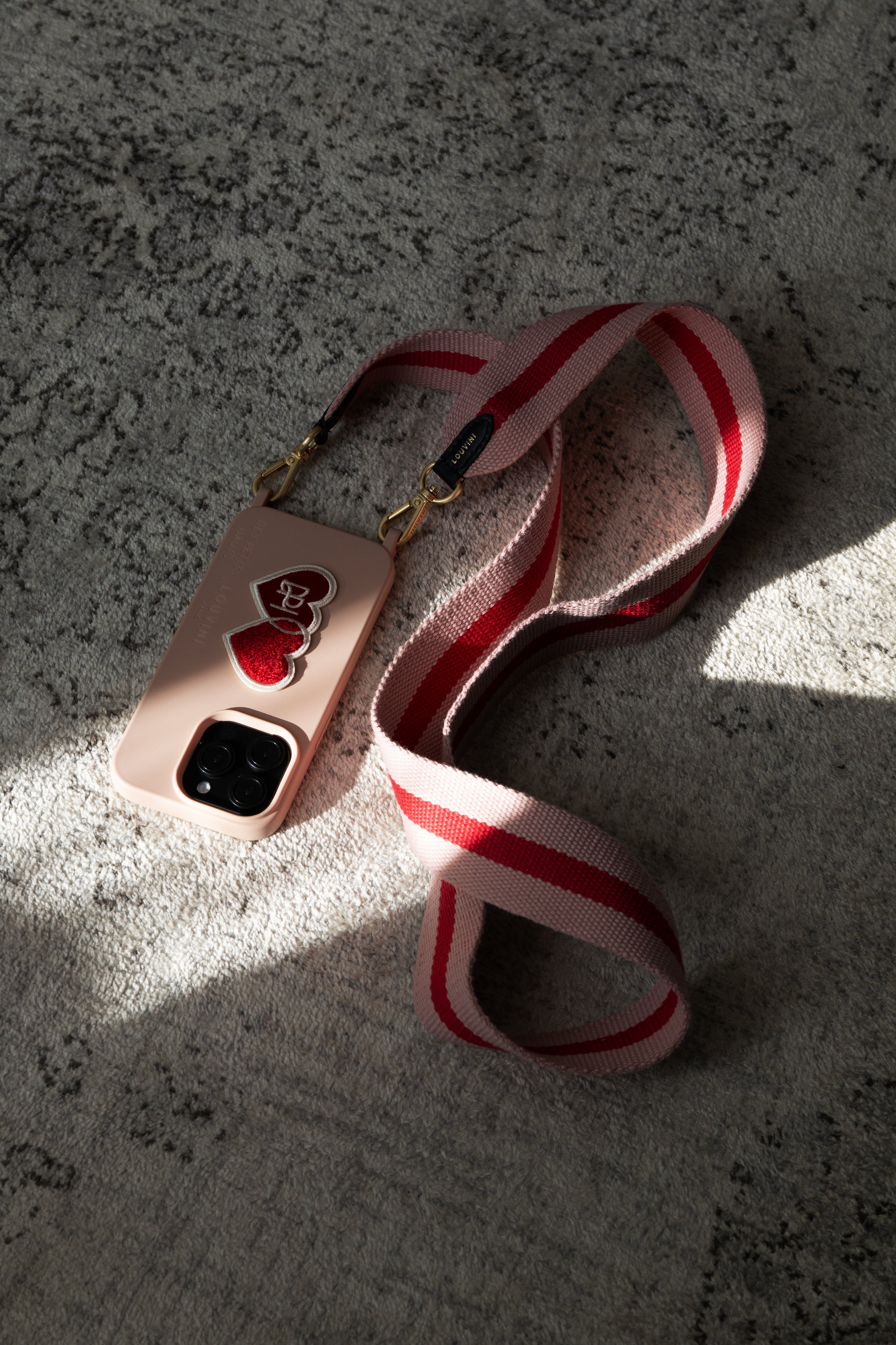MILO x Des Petits Hauts – MagSafe iPhone Case with Rings – Pink