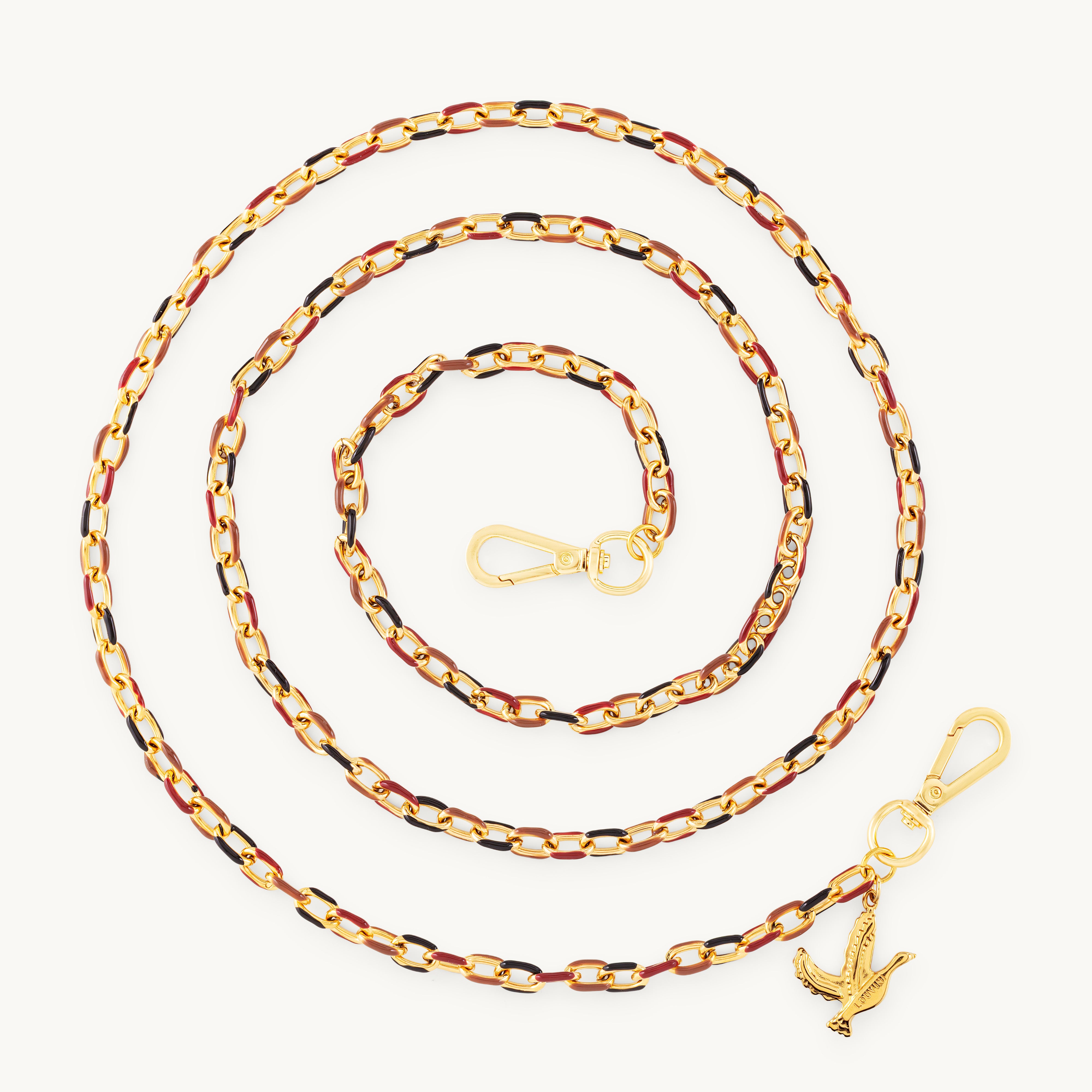 MIA Chain - Burgundy-Black