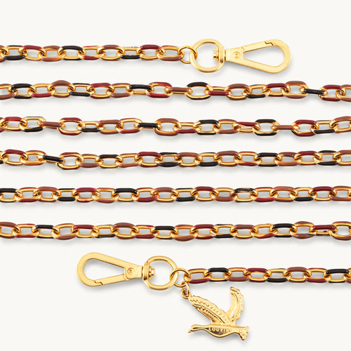 MIA Chain - Burgundy-Black