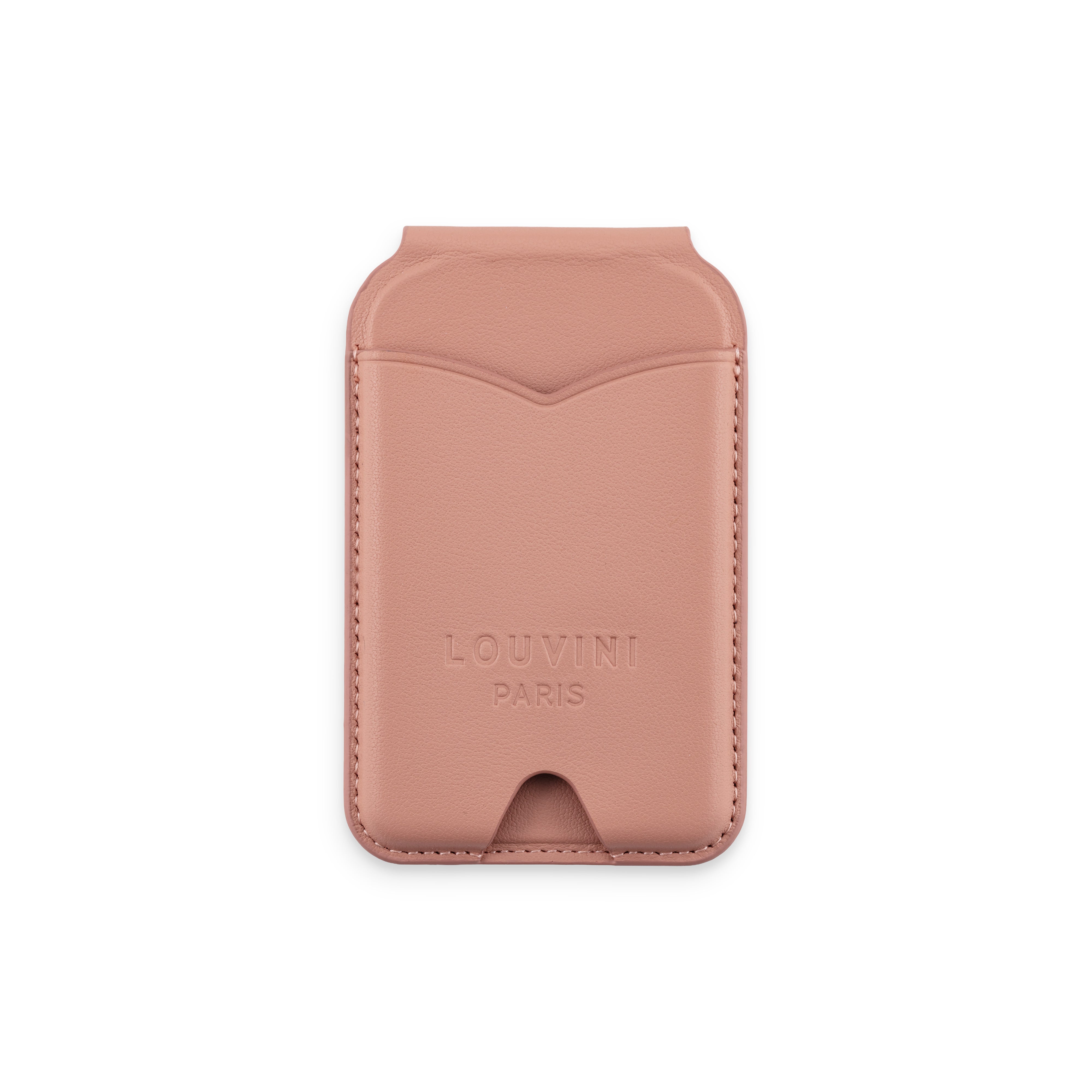 CASEY MagSafe iPhone mirror card holder - Soft pink