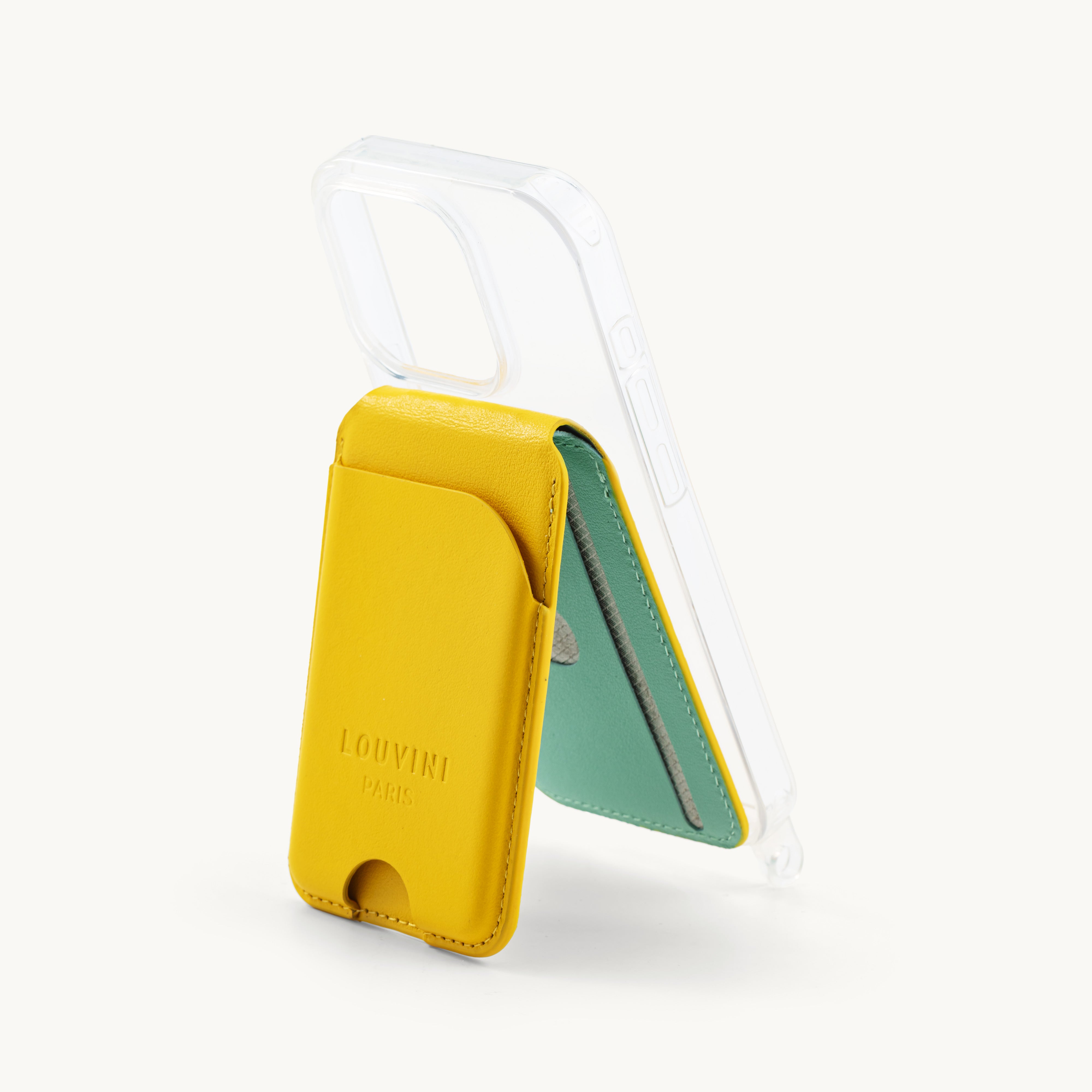 SENTRA MagSafe iPhone Card Holder - Yellow