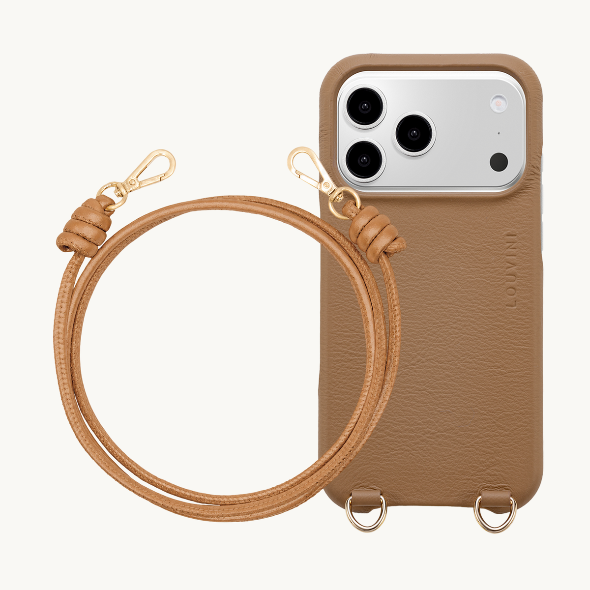 MAX MagSafe iPhone Case Camel & Cord KATE Camel