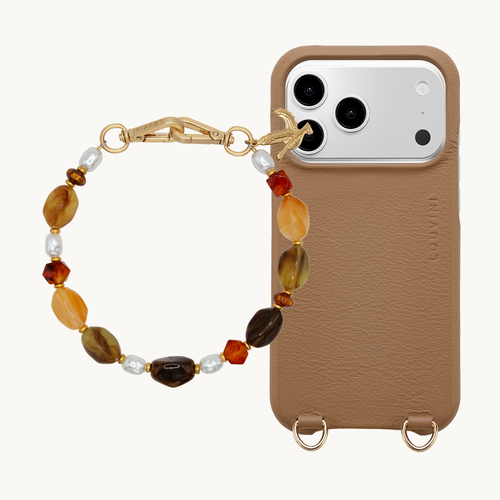 MAX MagSafe iPhone Case Camel & Bracelet PETIT ESMEE Amber