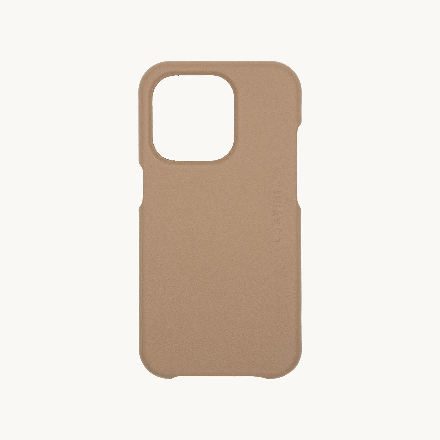 LEATHER IPHONE CASE WITH MAGSAFE MAX - CAMEL