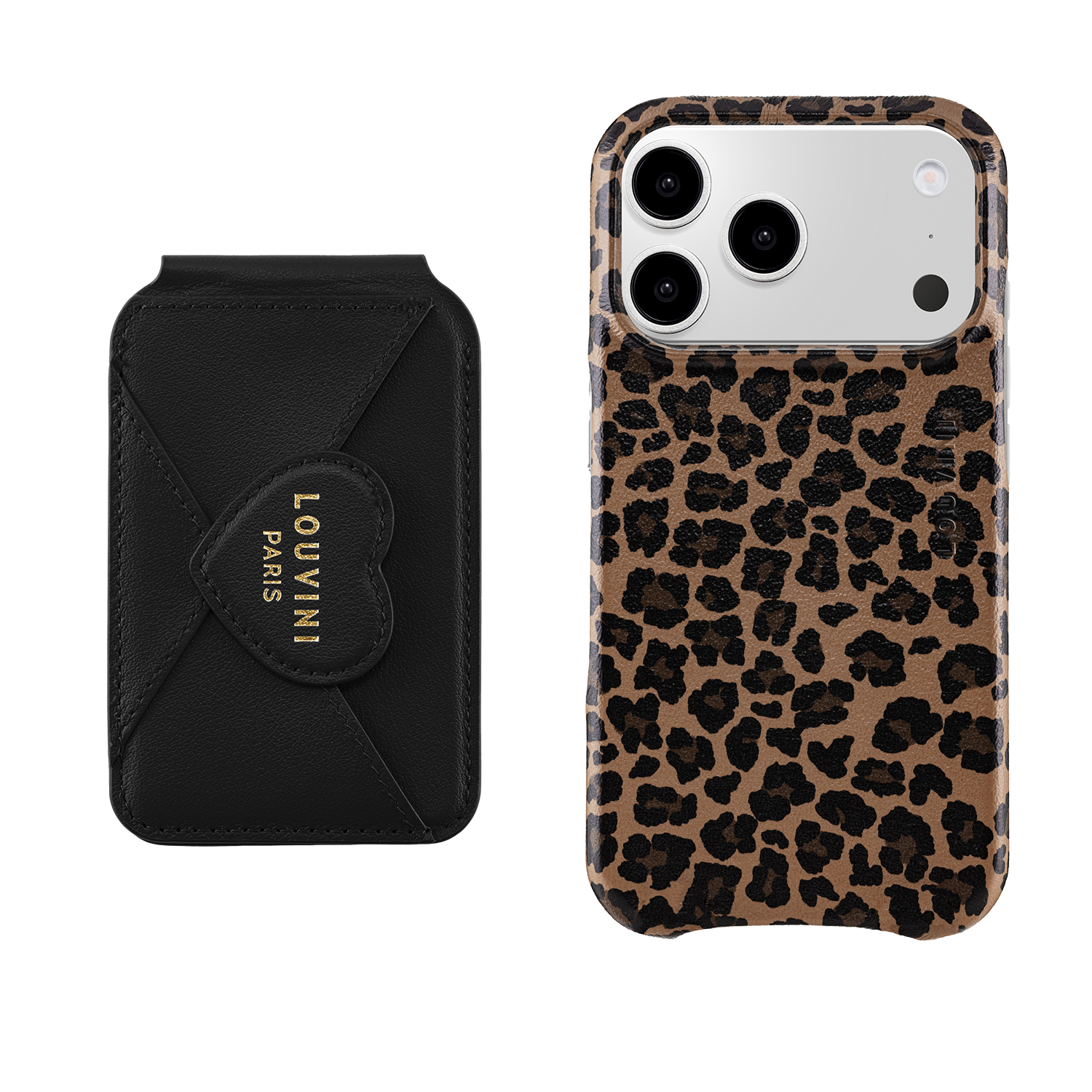 MAX MagSafe iPhone Case Leopard & Card Holder CHERIE
